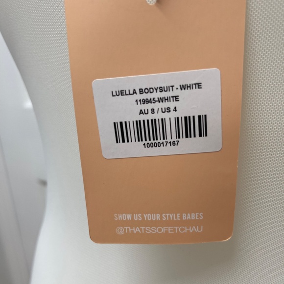 THATSSOFETCH Luella Bodysuit - Size 4 - NEW With Tags in Bag. - Picture 4 of 14